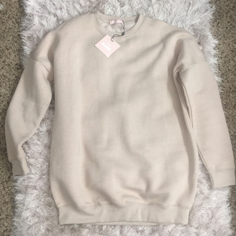 Carli bybel x missguided sweater dress